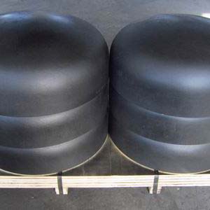 Carbon Steel Pipe Cap, ANSI B16.9, 26 Inch, Beveled Ends