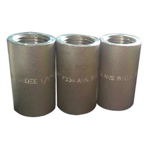 ASTM A182 F304 Full Coupling, 1/2 Inch, 3000#, NPT